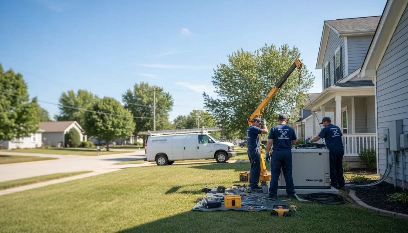 Generator Installation in Ravenna, TX near me